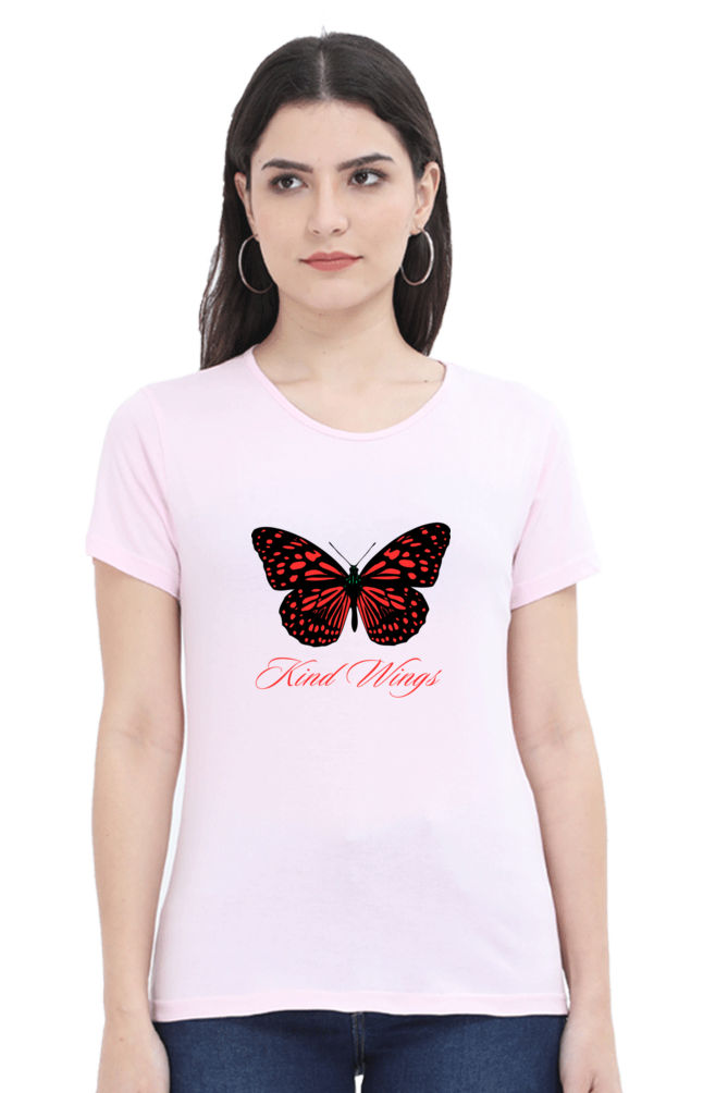 Bluelander Girls and Women's  Half Sleeve T-Shirt Dress – 'You Got the King Wings' for Ultimate Style Domination.Rule the Fashion Realm.