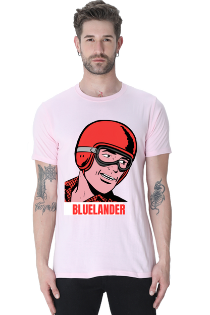 Elevate Your Style with Bluelander's Cotton Half Sleeve T-Shirt!
