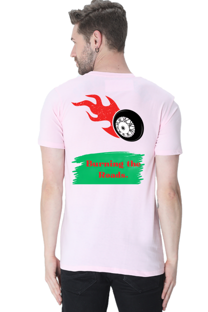 Step into Comfort and Style with Bluelander's Cotton Half Sleeve T-Shirt!