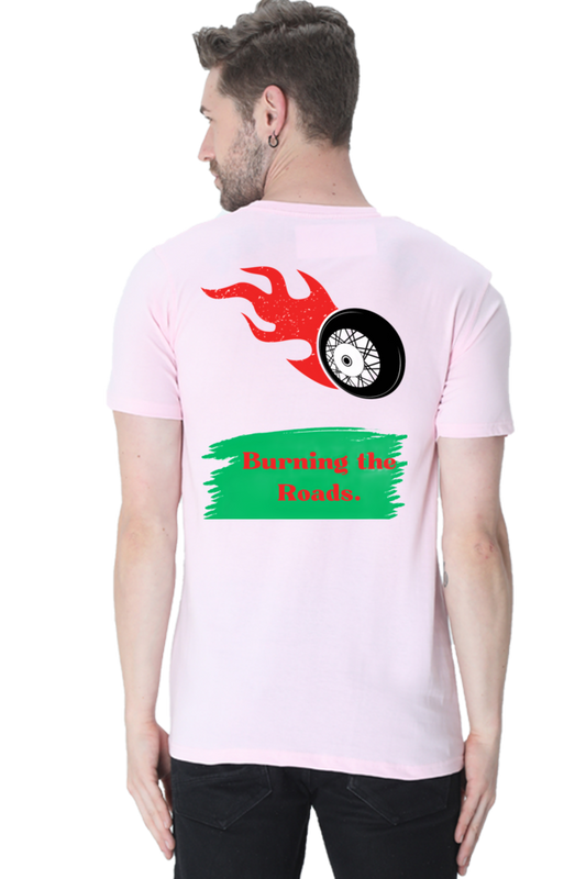 Step into Comfort and Style with Bluelander's Cotton Half Sleeve T-Shirt!