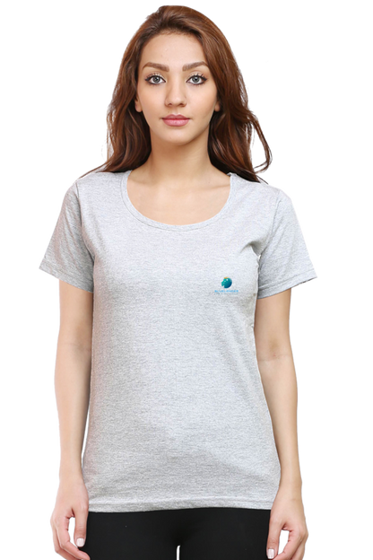 Bluelander girls cotton  half sleeve t-shirt for every 'she' is a woman a wife, a sister, a boss, and the most cherished word, mama weaving love into every role she embraces