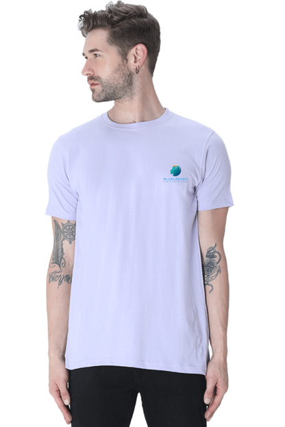 Get Noticed Everywhere You Go with Bluelander's Cotton Half Sleeve T-Shirt!