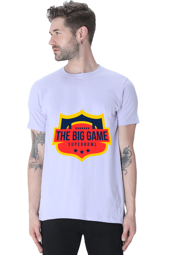Get Noticed Everywhere You Go with Bluelander's Cotton Half Sleeve T-Shirt!
