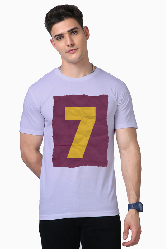Step into the Fashion Realm with Bluelander's Supima Cotton Half Sleeve T-Shirt!