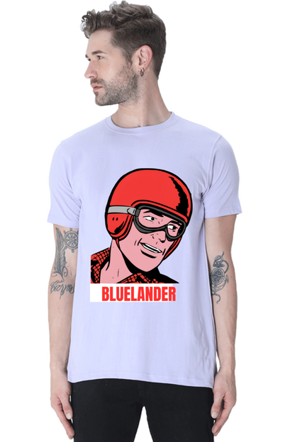 Elevate Your Style with Bluelander's Cotton Half Sleeve T-Shirt!