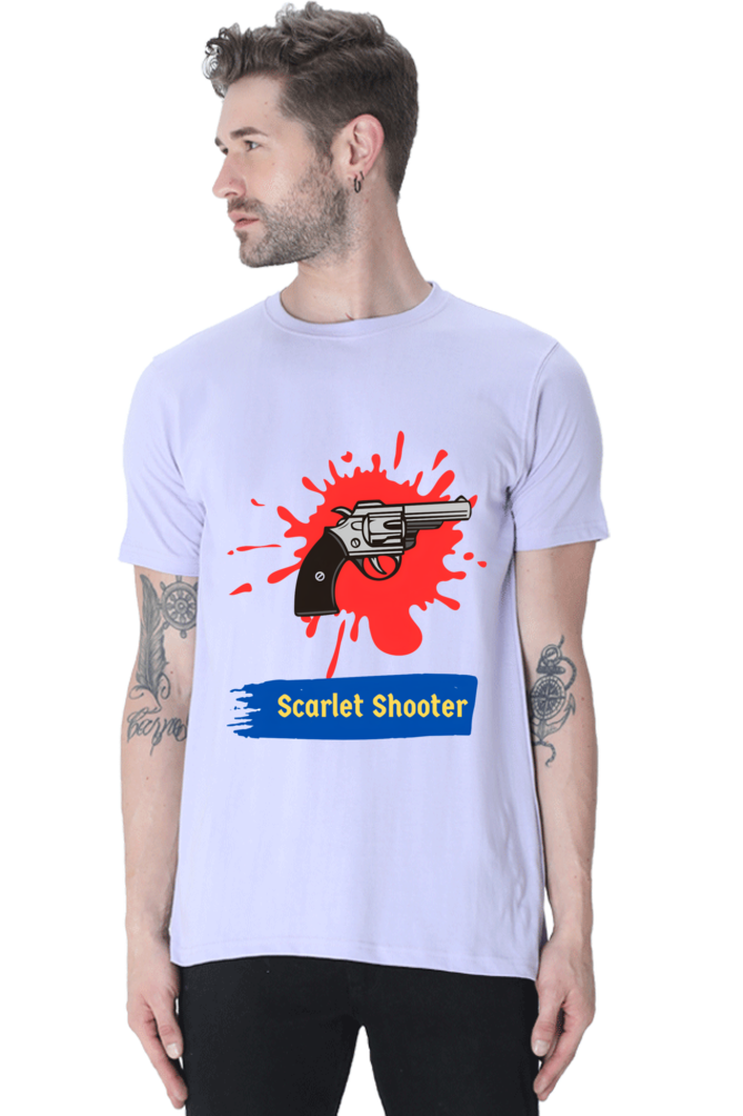 Chase Dreams in Style: Bluelander's Half Sleeve Cotton T-Shirts for the Bold and Playful!