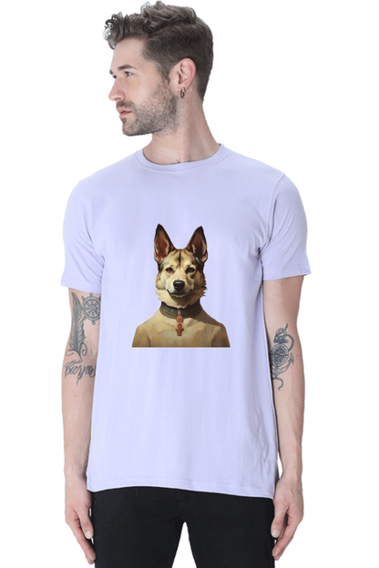 Style for Dog Lovers: Bluelander Cotton Half Sleeve T-Shirts - Comfort and Fashion, Crafted by Human and AI.