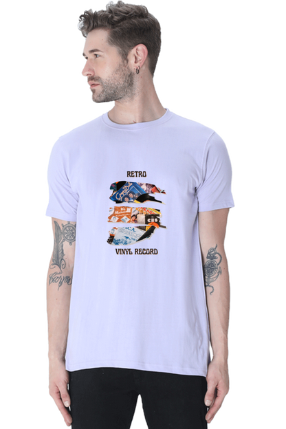 Bluelander half sleeve round neck enhanced quality, comfort, and latest retro designs.