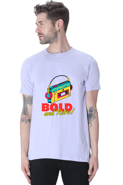 Feel the Fashion Vibe: Elevate Your Style with Bluelander's Cotton Half Sleeve Tees.