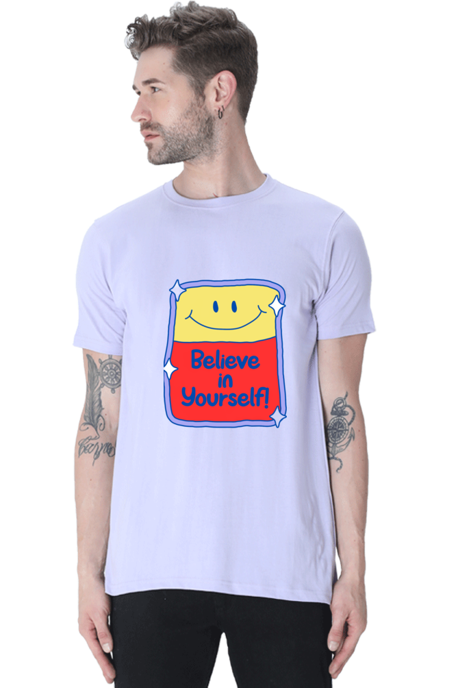 Sleeve Up for Adventure: Let Bluelander's Cotton Half Sleeve Tee Lead the Way!