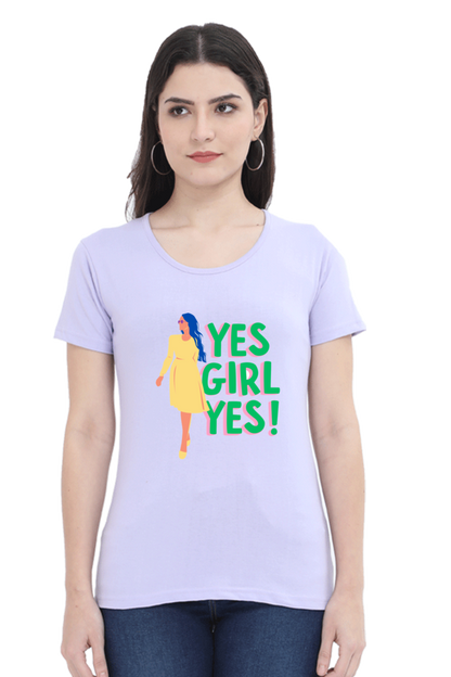 Empowering Every She: BlueLander's Girls and women's Cotton Half Sleeve T-Shirts - Enhanced Design and Supreme Comfort, Tailored for Our Sisters and Moms in India.