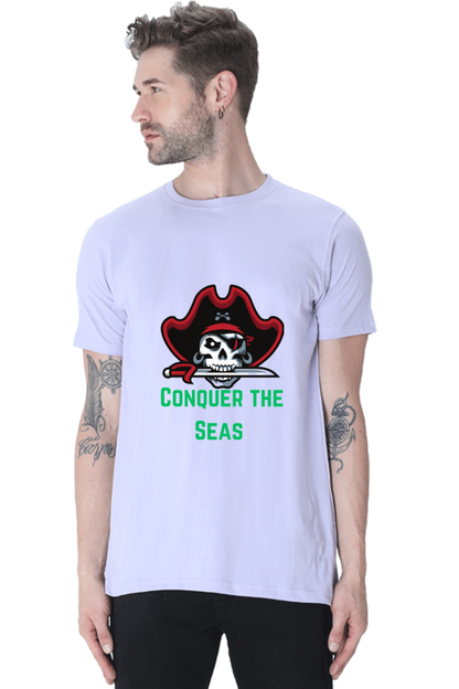 Make a Statement: Bluelander's Enhanced Design Cotton Half Sleeve T-Shirts - Stand Out in Style!