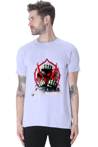 Experience Vibrant Comfort: Bluelander Cotton Half Sleeve T-Shirt | 'The Colors That First Arrived Here' Design | 100% Cotton, Pre-Shrunk, Bio Washed