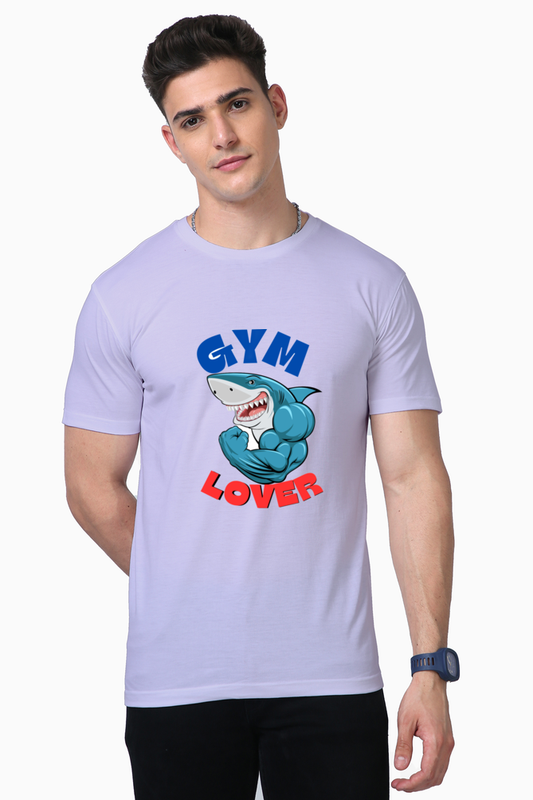 Bluelander Supima Half Sleeve T-Shirt, Made in India for Our Talented and Beautiful Indians. Elevate Your workout with  Style and  Supreme Comfort!