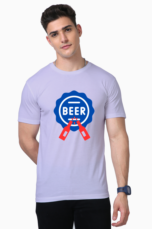 Wrap Yourself in Comfort: Bluelander's Supima Half Sleeve Tees - Where Style Meets Serenity!