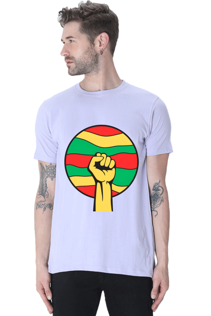 Get Noticed where ever you go with Bluelander's Cotton Half Sleeve T-Shirts: Stand Out with Future Fashion!