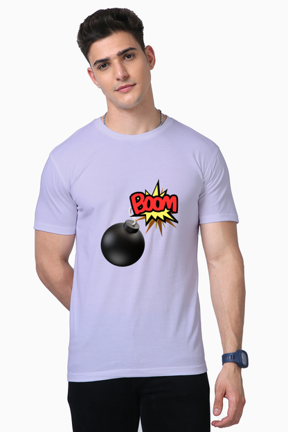 Rock Your Style with Bluelander's Supima Cotton Half Sleeve T-Shirt!