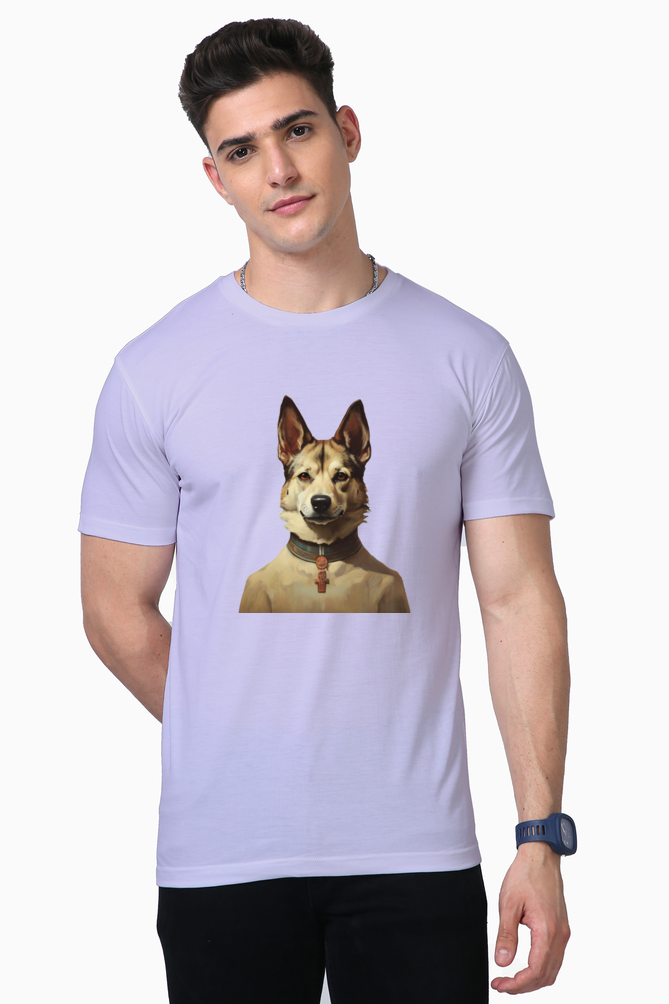 Elevate Your Style and Comfort: Bluelander Supima T-Shirts for a Stylish Stroll with Your Dog, Crafted by Human and AI – Unleashing the Future of Fashion.