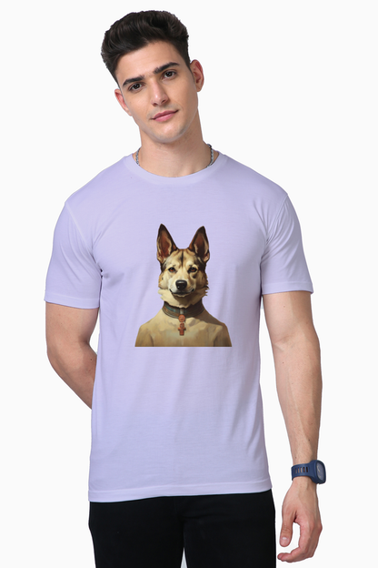 Elevate Your Style and Comfort: Bluelander Supima T-Shirts for a Stylish Stroll with Your Dog, Crafted by Human and AI – Unleashing the Future of Fashion.
