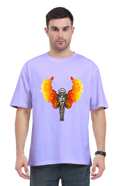 Glow Up Your Nights with Bluelander's Oversize Classic Cotton T Shirts: Futuristic Designs for Stylish Nights!