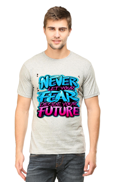 Bluelander Premium Cotton Unisex T-Shirt - Super Combed, Pre Shrunk, Bio Washed, Lycra Ribbed Neck | Power of Love and Fashion