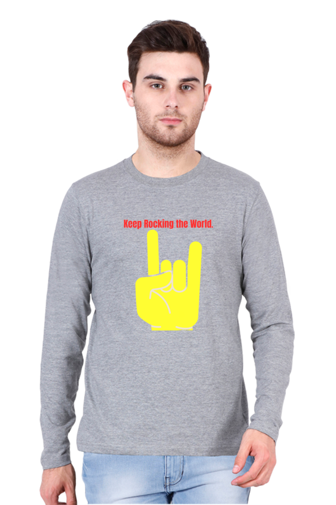 Bluelander's High-Quality Full Sleeve Cotton Tee – Rock Your Style with Confidence.