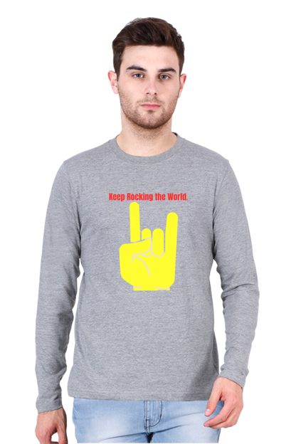 Bluelander's High-Quality Full Sleeve Cotton Tee – Rock Your Style with Confidence.