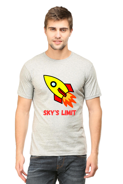 Reach New Heights of Style: Elevate Your Look with Bluelander's Half Sleeve Cotton Tees!