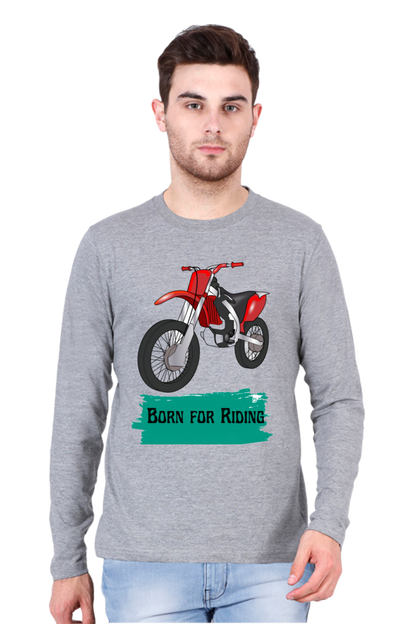 Ride in Style with Bluelander's Cotton Full Sleeve T-Shirts, Make a Statement!