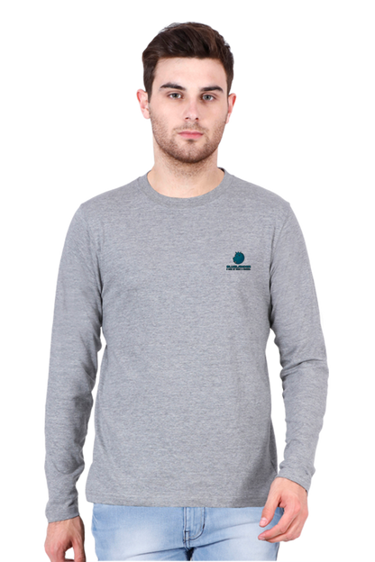Revamp Your Style:Bluelander Cotton Full Sleeve T-Shirt | Ultimate Comfort & 100% Cotton | Pre-Shrunk & Bio Washed - Elevate Your Fashion!