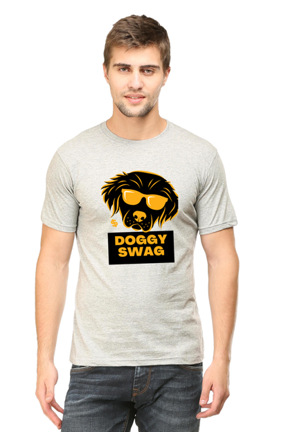 Fashion that Speaks Woofs: Bluelander Cotton Half Sleeve T-Shirts – Unleash Comfort and Style for Dog Devotees.