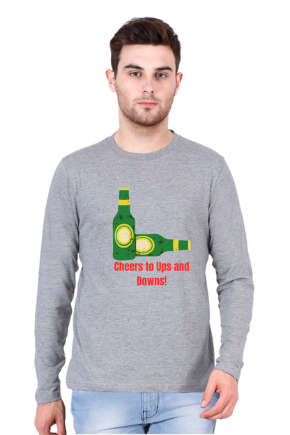 Make Your Weekend Remarkable with Bluelander's Cotton Full Sleeve T-Shirt!