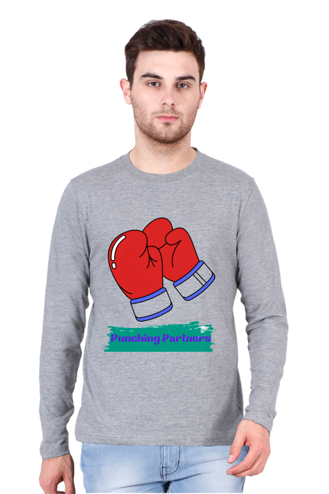 Make a Statement with Bluelander's Cotton Full Sleeve T-Shirts: Stand Out in Every Crowd!