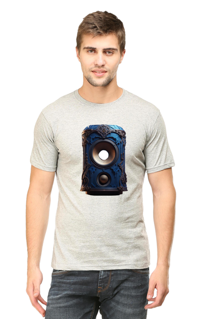 Half Sleeve Harmony: Unleash Your Inner Music with Enhanced Style in our Bluelander Cotton T-Shirt - Let Your Passion Sing