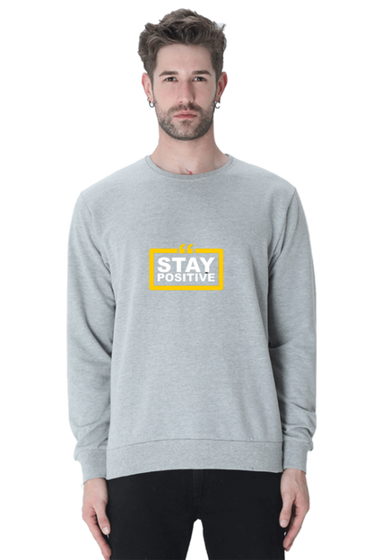 Bluelander sweatshirts Unleash Style, Power, and Comfort with Our  high quality and  Exclusive Designs,stay positive on negative place.