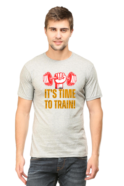 Level Up Your Fitness: Bluelander Cotton Half Sleeve T-Shirts - Supreme Comfort for Your Training Sessions