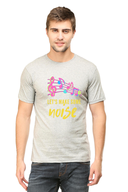 Make Waves in Style: Bluelander Cotton Half Sleeve T-Shirt - Time to Amplify Your Look and Make Some Stylish Noise