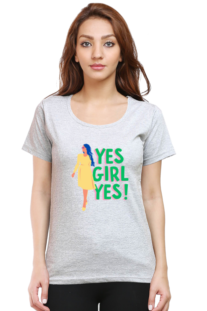 Empowering Every She: BlueLander's Girls and women's Cotton Half Sleeve T-Shirts - Enhanced Design and Supreme Comfort, Tailored for Our Sisters and Moms in India.
