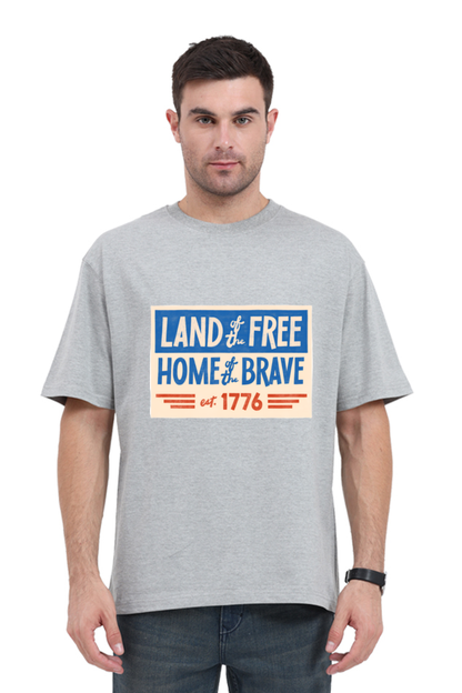 Unmatched Comfort: Bluelander Oversize Classic Cotton T-Shirts, Elevate Your Casual Look!