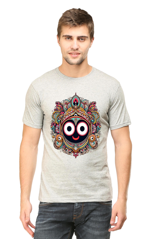 Sacred Comfort: Bluelanders  Premium  Cotton Unisex Half-Sleeve T-Shirt  Show drafts
