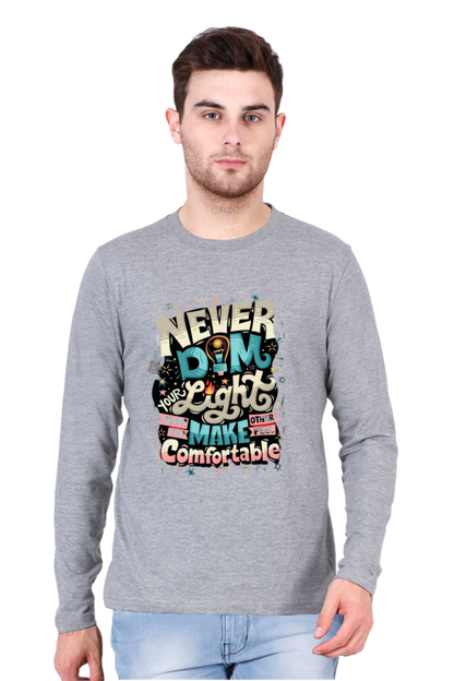 Bluelanders: Comfort Redefined - Unisex Premium Cotton Bio-Washed Full-Sleeve T-Shirt.
