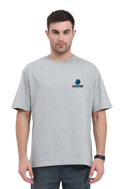 Oversized Comfort, Classic Style: Bluelanders  soft cotton bio washed Unisex T-Shirt.
