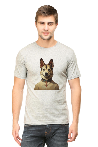 Style for Dog Lovers: Bluelander Cotton Half Sleeve T-Shirts - Comfort and Fashion, Crafted by Human and AI.