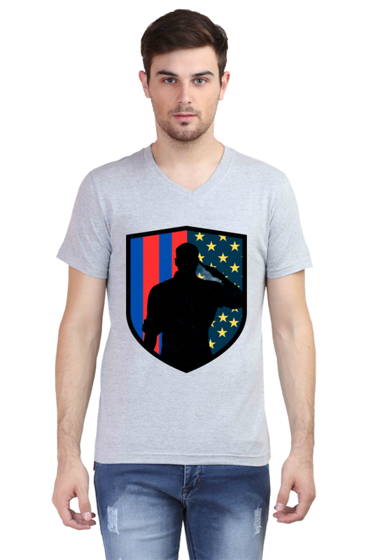 Elevate Your Casual Style: Bluelander's V Neck Cotton Half Sleeve T-Shirts