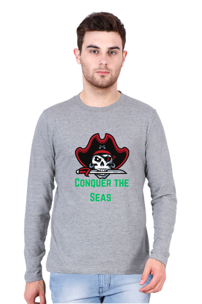 Elevate Your Style: Bluelander's Cotton Full Sleeve Tee, Where Fashion Begins!