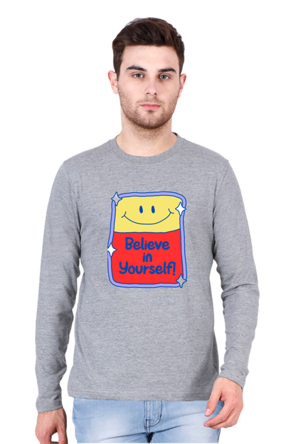 Sleeve it to Believe it: Embrace Your Journey with Bluelander's Full Sleeve Tee!