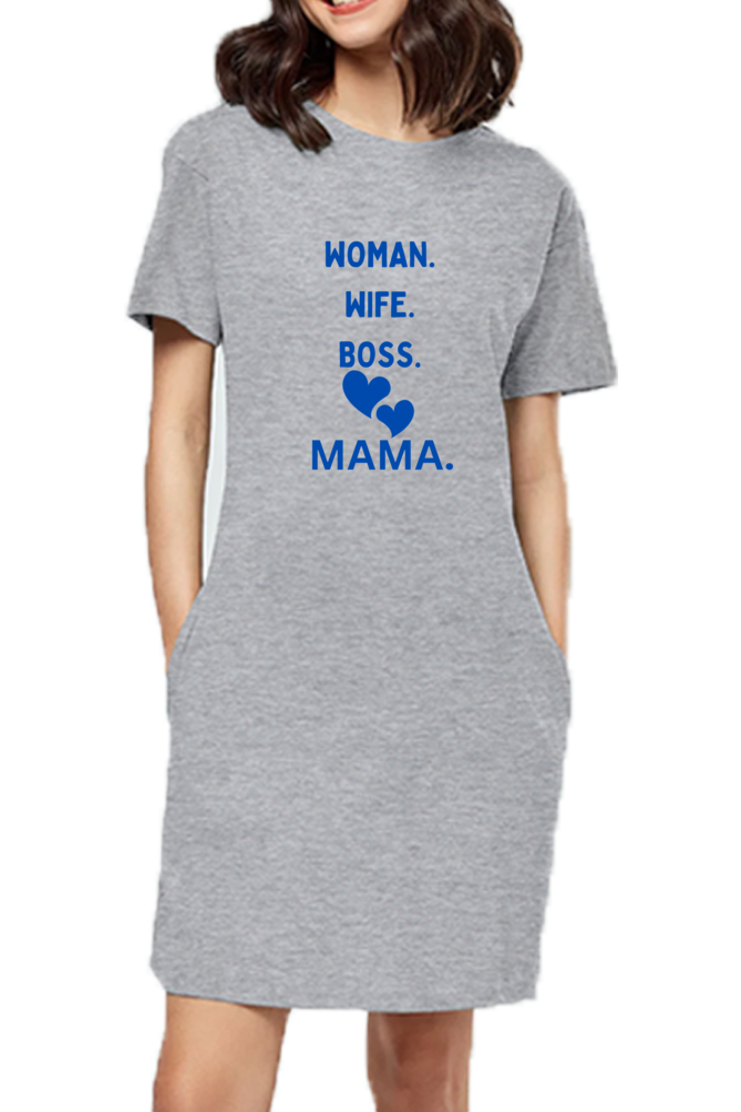 Bluelander Premium Cotton Tee: Elegance for every role – Woman, Sister, Boss, and cherished Mama.