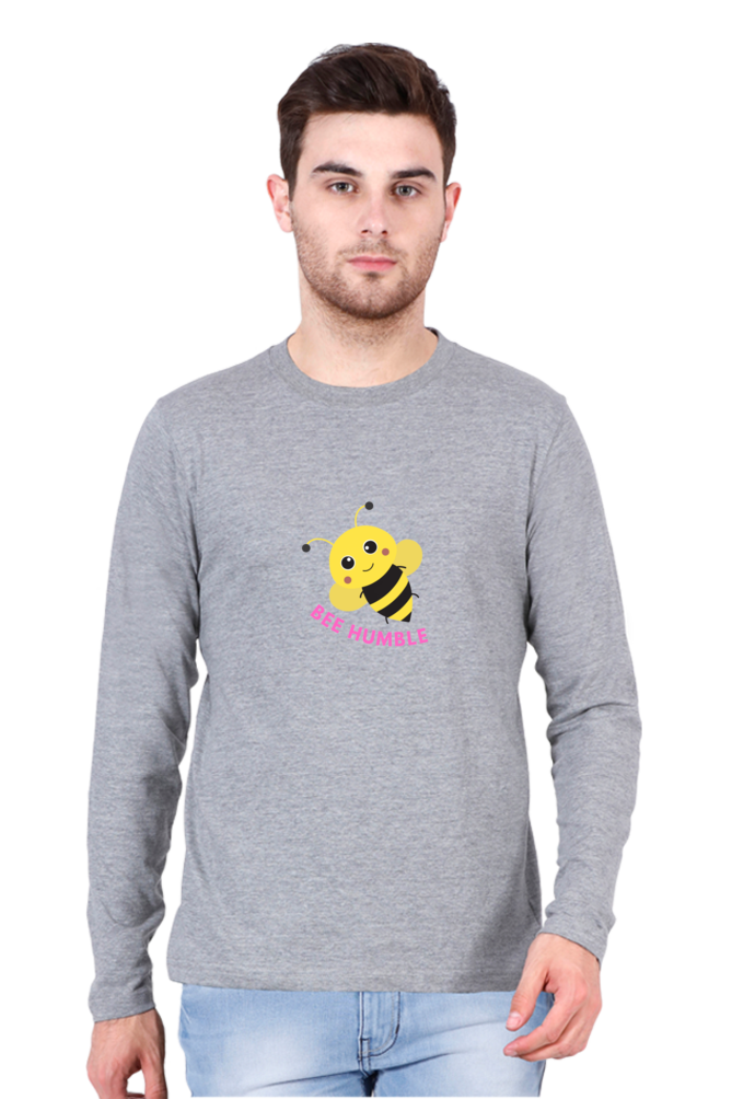 BlueLander Full Sleeve Apparel: Elevate Your Wardrobe with 'Bee Humble' – Where Style Meets Humility.
