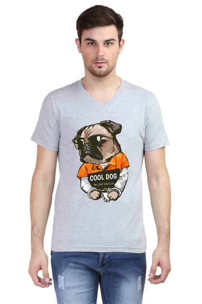 Vibrant V-Neck: Bluelander's V Neck Cotton Half Sleeve T-Shirts, Your Everyday Essential!
