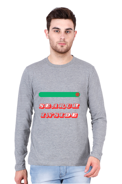 Make a Bold Statement with Bluelander's Cotton Full Sleeve T-Shirts - Elevate Your Style!